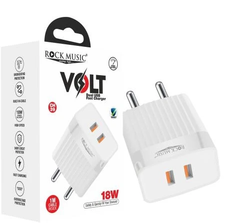 Rock Music CH-39 Volt 18W Type-C Fast Charger