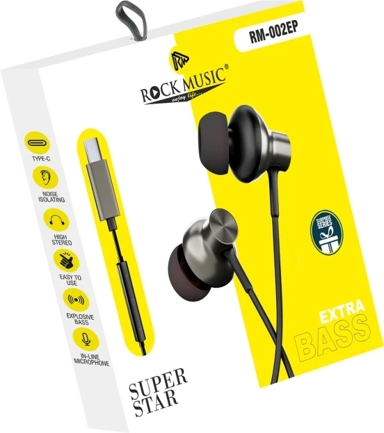 Rock Music RM-002 Super Star Wired Earphone