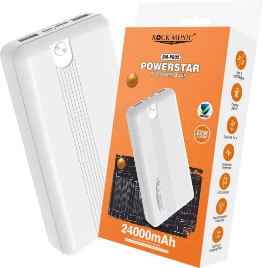 ROCK MUSIC PB-02 Power Star PD Power Bank