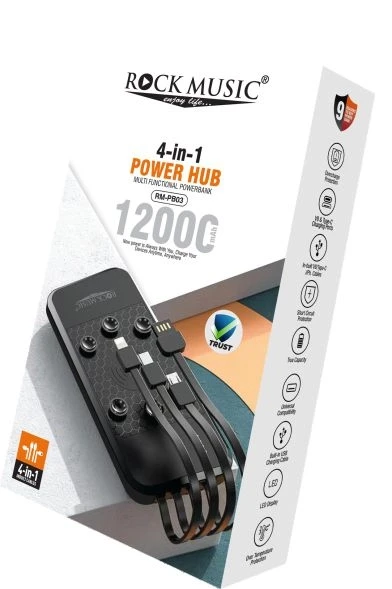 ROCK MUSIC PB-03 Power Hub Power Bank