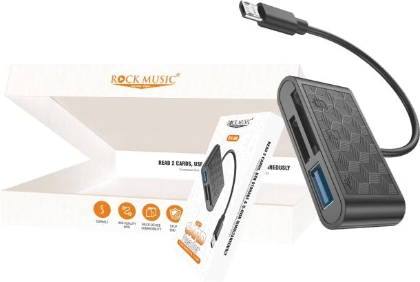 Rock Music OTG-509 All in 1 Hub OTG Connectors