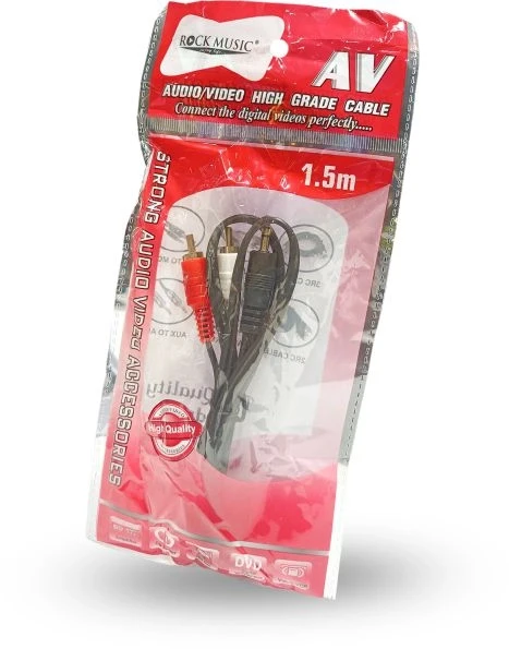Rock Music Aux 2rc Cable