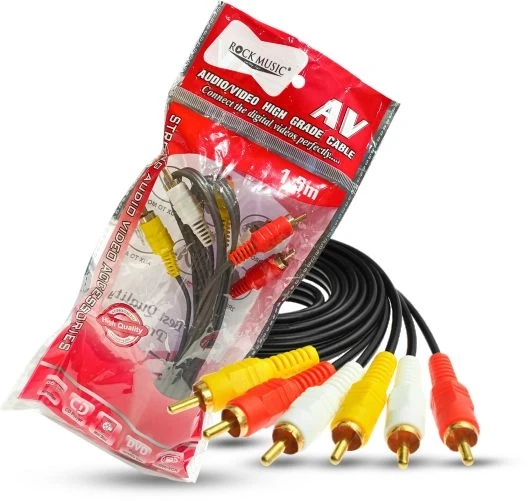 Rock Music Aux 3rc Cable