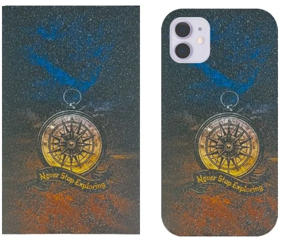 Rock Music Sparkle Mobile Skin