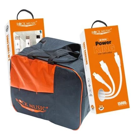 Rock Music CDC-594 Power King 1 Mtr. Aux Cable