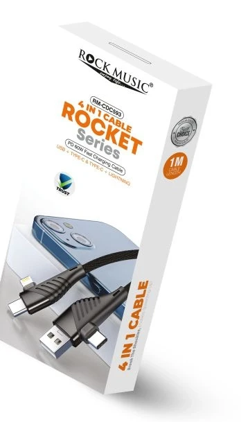 Rock Music CDC-593 Rocket Series Aux Cable