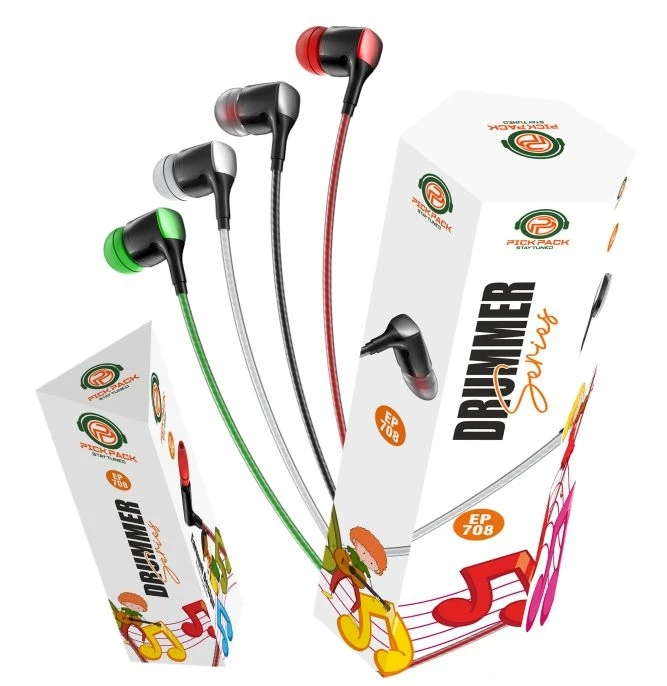 Pick Pack PP-708EP Drummer Series Wired Earphone
