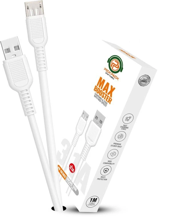 Pick Pack PP-DC002 Max Booster (V8) USB Data Cable