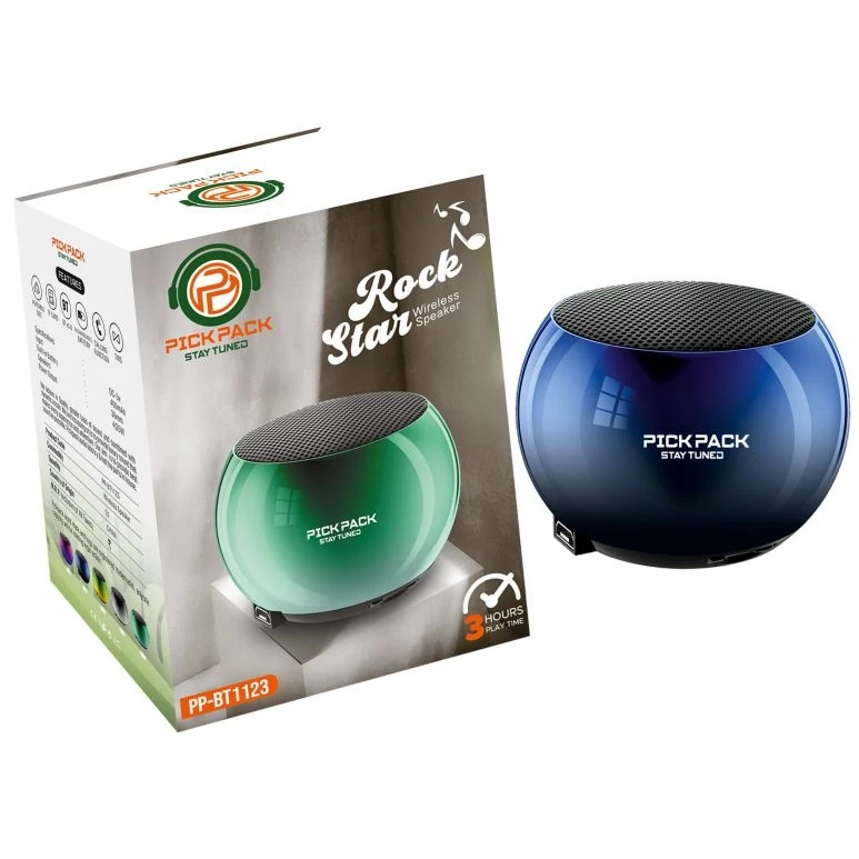 Pick Pack BT-1123 Rock Star Wireless Speaker