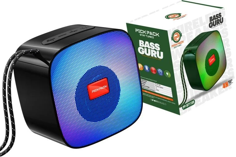 Pick Pack BT-1189 Bass Guru TWS Wireless Speaker