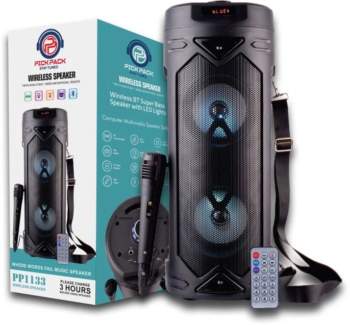 Pick Pack BT-1133 Tower Wireless Speaker
