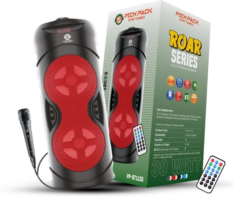 Pick Pack BT-1135 Roar Series Wireless Speaker