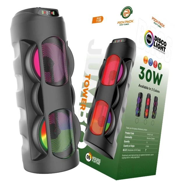Pick Pack BT-1136 Jumbo Tower Wireless Speaker