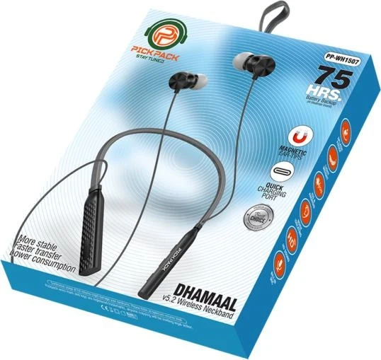 Pick Pack PP-WH1507 Dhamaal Wireless Neckband