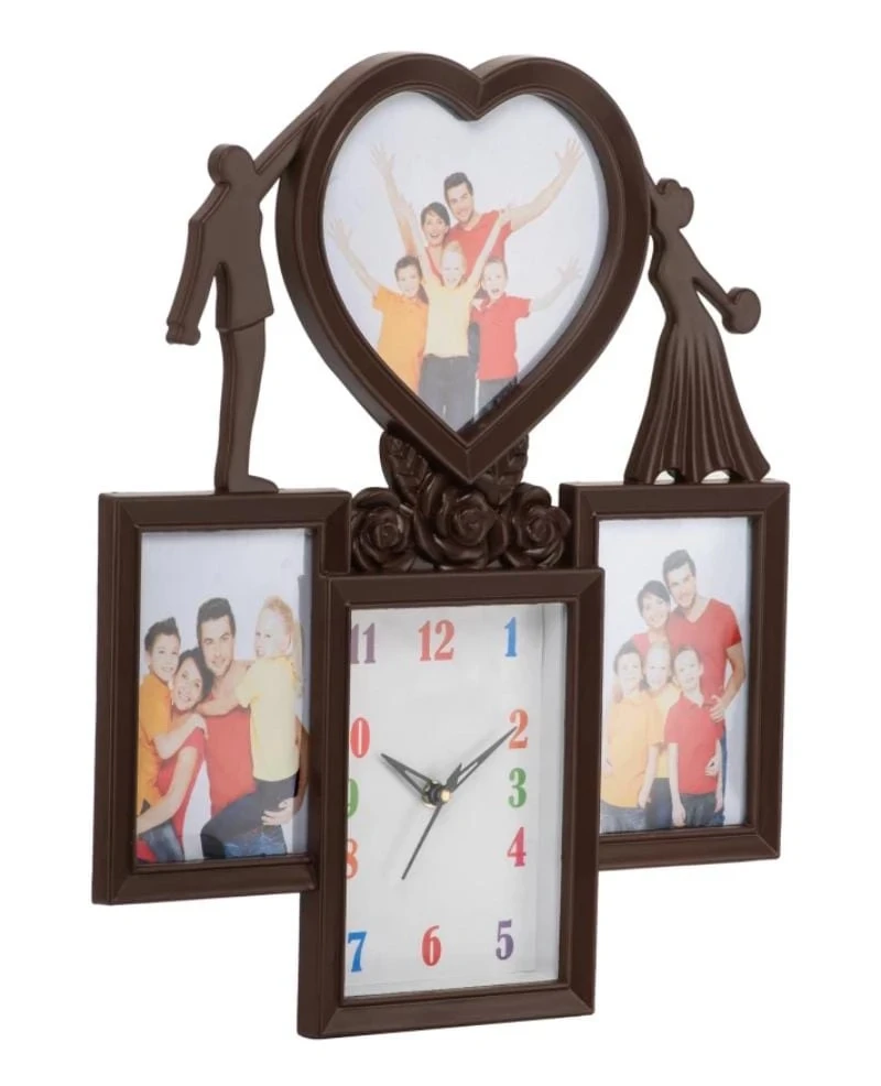DipSon Gifts & Clocks Photo Collage with Clock