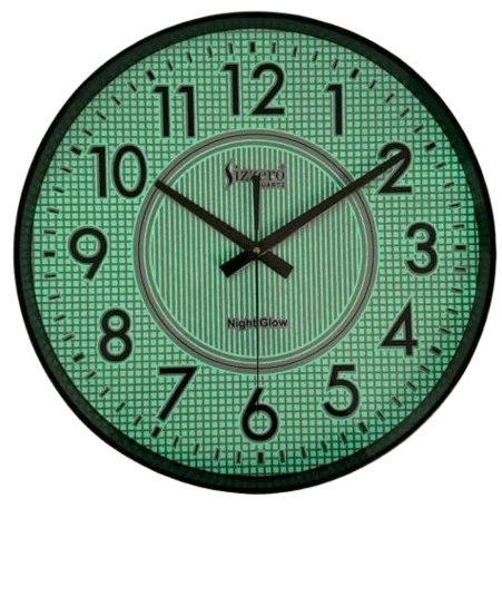 Sizzero Quartz Night Glow S-1414 Wall Clock