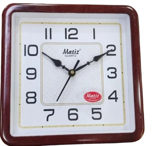 Matiz Quartz Square Wall Clock