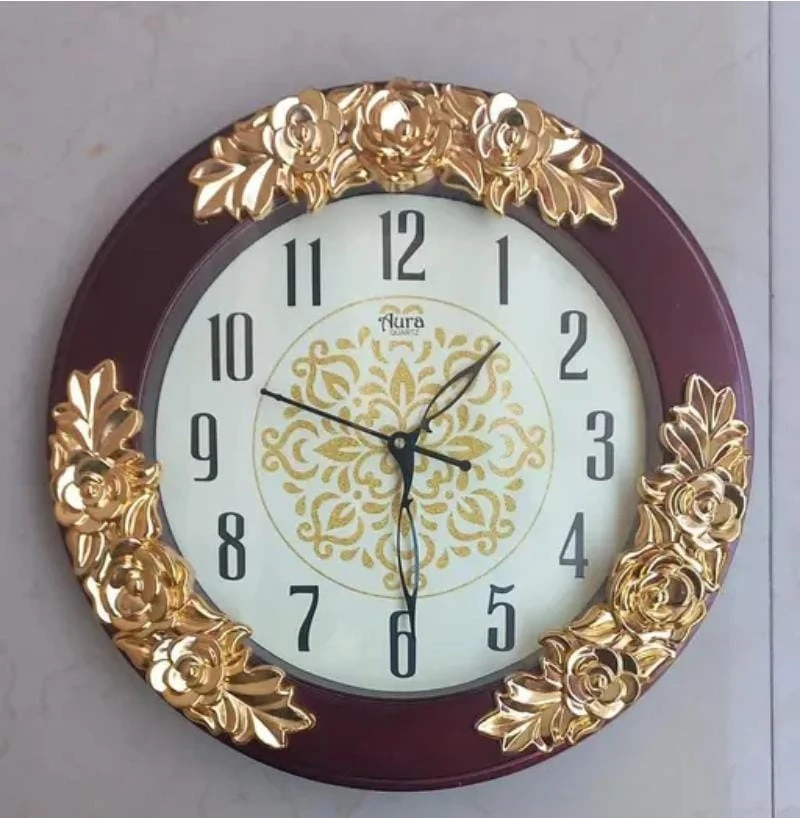 Assortment of Aura Quartz Clocks