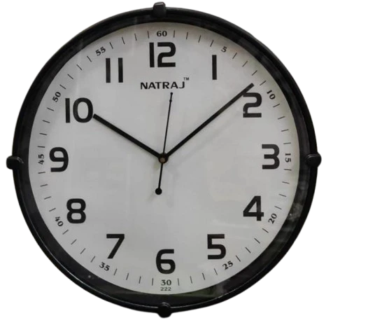 NATRAJ Round Wall Clock