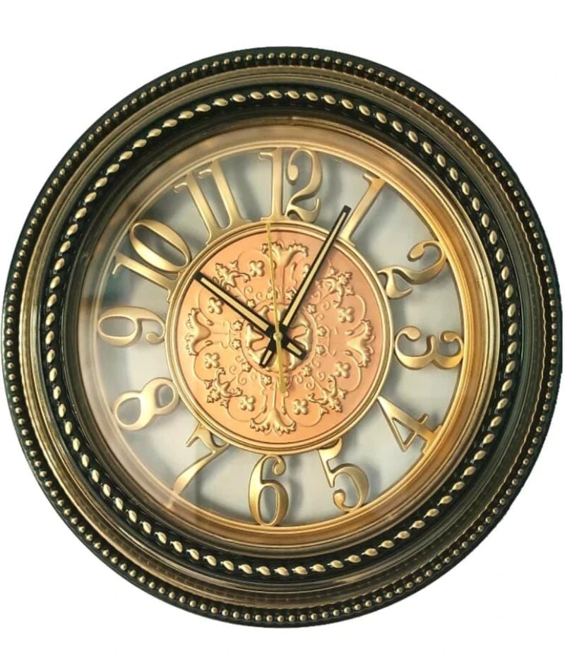 Surya Gold and Black Authentic Wall Clock
