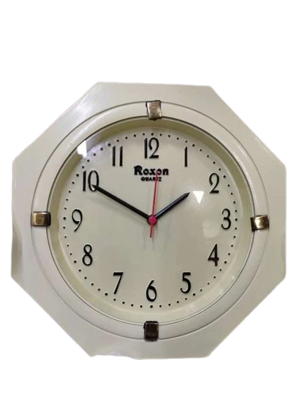 Roxon Quartz Octagonal Wall Clock