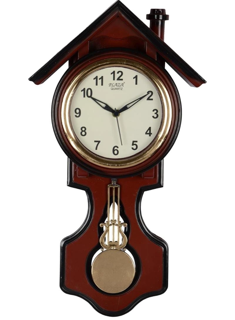 PLAZA Pendulum Wall Clock (23x6x43cm)