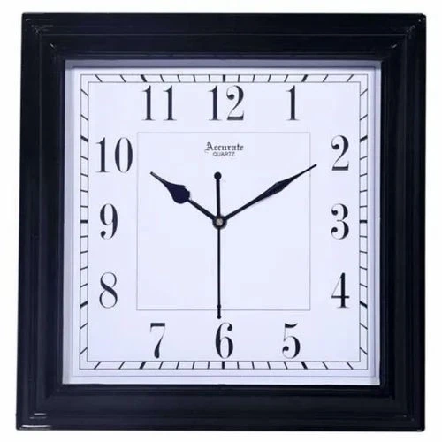 "Accurate Quartz Wall Clock: Sleek and Minimalist Timekeeping"