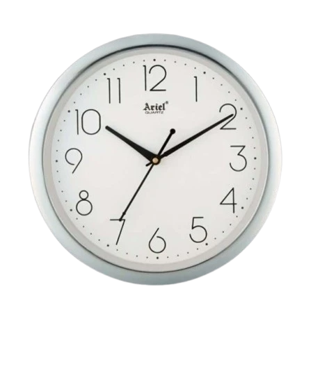 "Ariel Quartz Wall Clock (M.NO. 511):  A Modern Timepiece with a Classic Design"