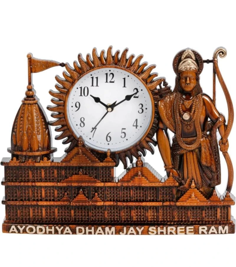 "Ayodhya Dham Jay Shree Ram Wall Clock"