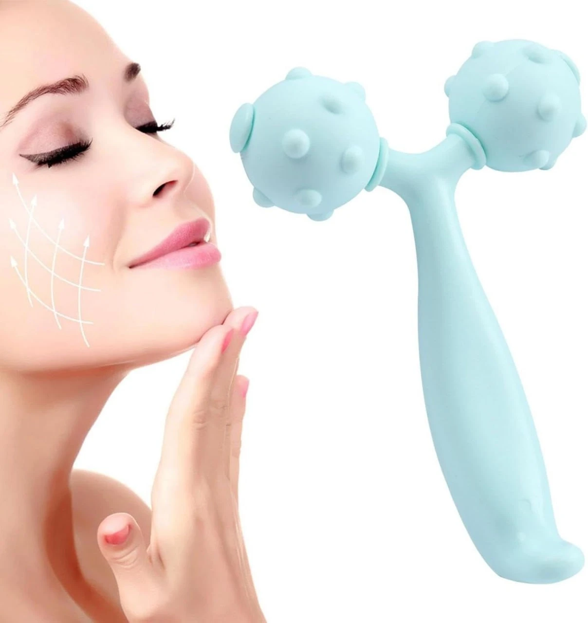 Facial massager roller beauty facial care massager facial massage balls gift