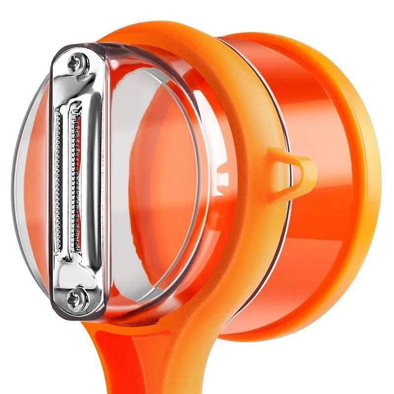 Fruits Peeler with Storage Box Potato Peeler with Container for Pear Cabbage Green