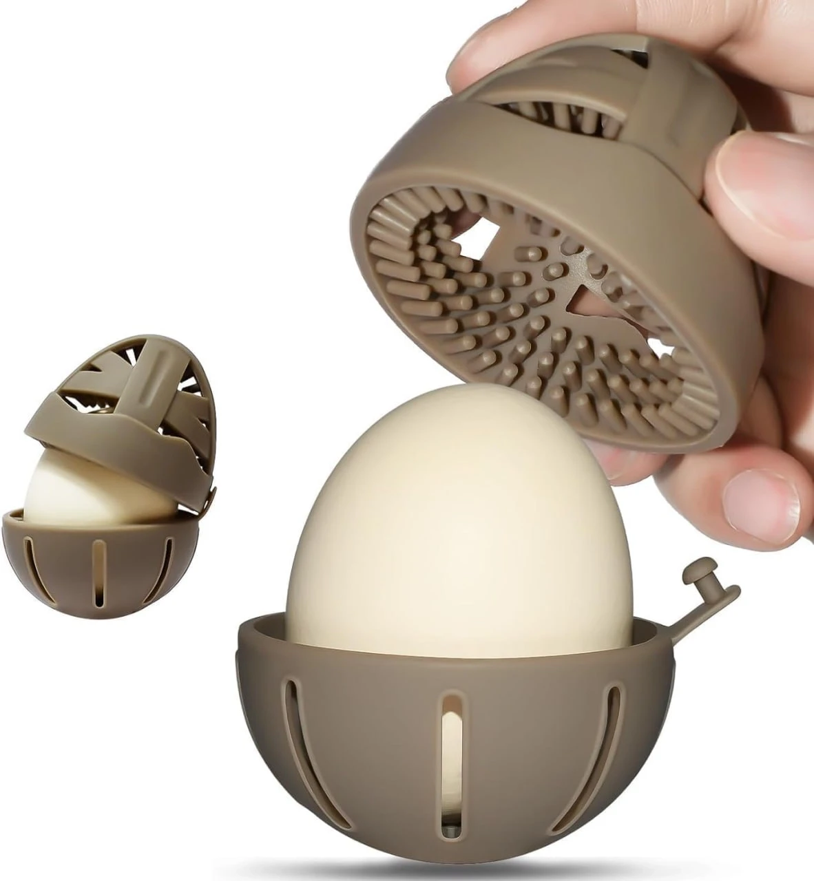 Egg Washer Scrubber upsimples Egg Washer for Fresh Eggs,Reusable Cleaning Tools for Egg Washer,Egg Brush for Cleaning Fresh Eggs,Egg Scrubber for Fresh Eggs