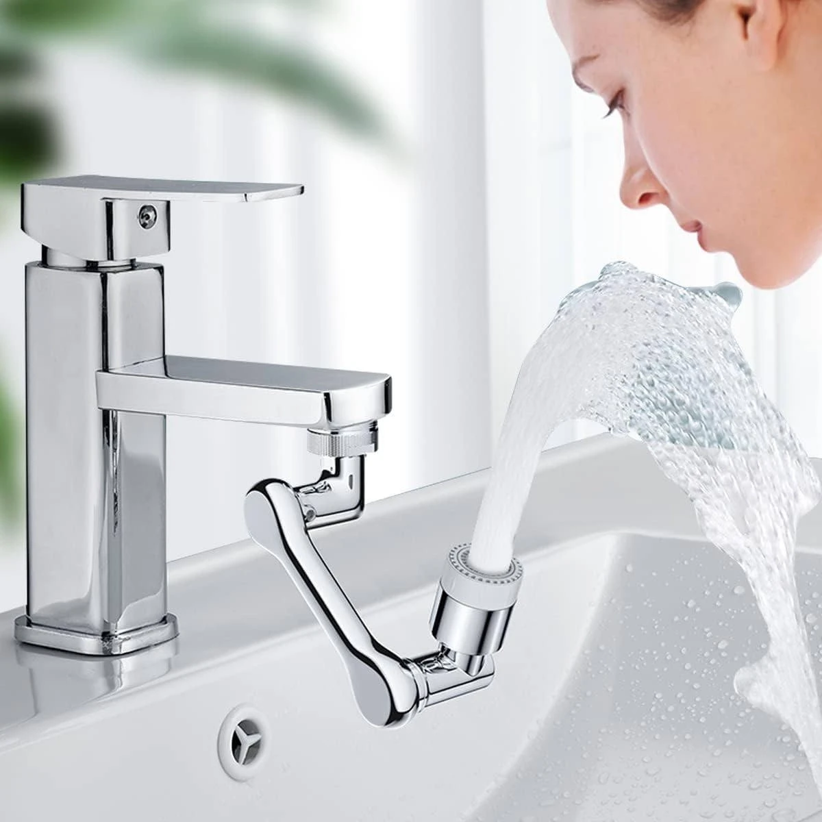 1080 Degree Rotate Faucet |Faucet Extender |1080° Large-Angle Rotating Faucet Extender Aerator