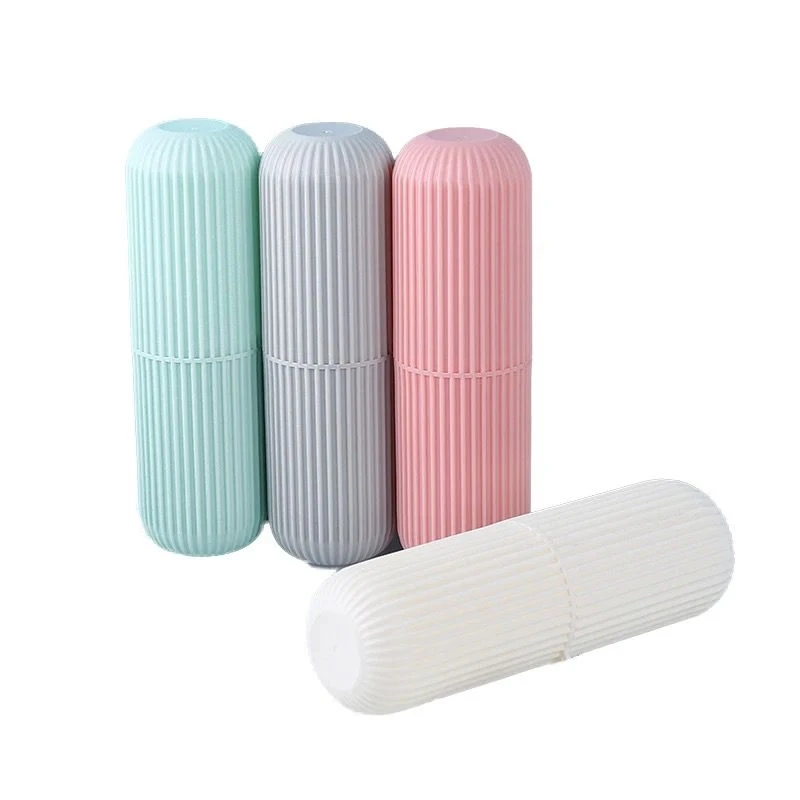 Round Toothbrush holder Bathroom storage