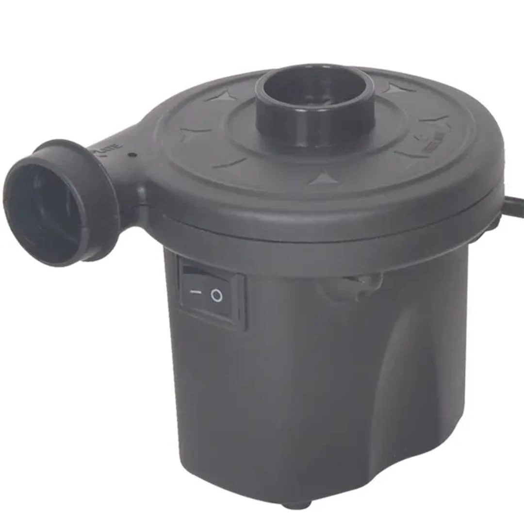 EU PUMP Electric Vacuum Air Pump for Quickly Inflates Deflates Sofa, Bed, Swimming Pool Tubes, Toys, Mattresses, Black | Multi-Purpose