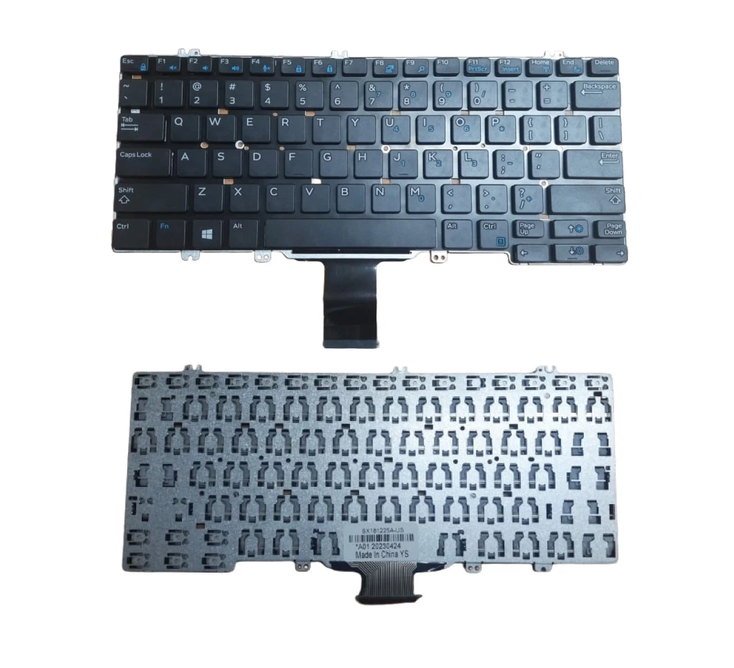 Laptop Keyboard For Dell Latitude E5280, E7280, E7380, 0KTP2T Laptops