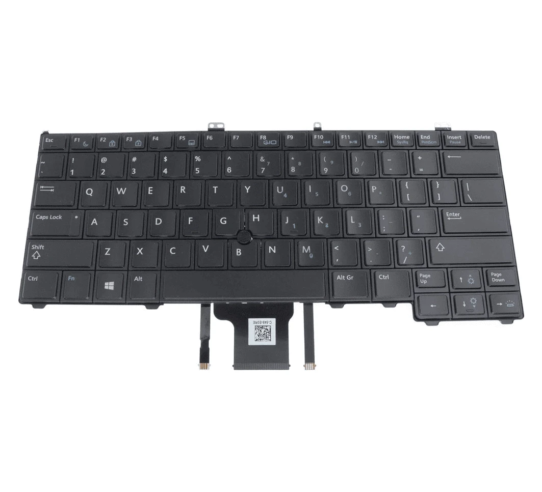 Laptop Keyboard For Dell Latitude E7440, E7240, E7420, 0RXKD2 Series Laptops (With Mouse)