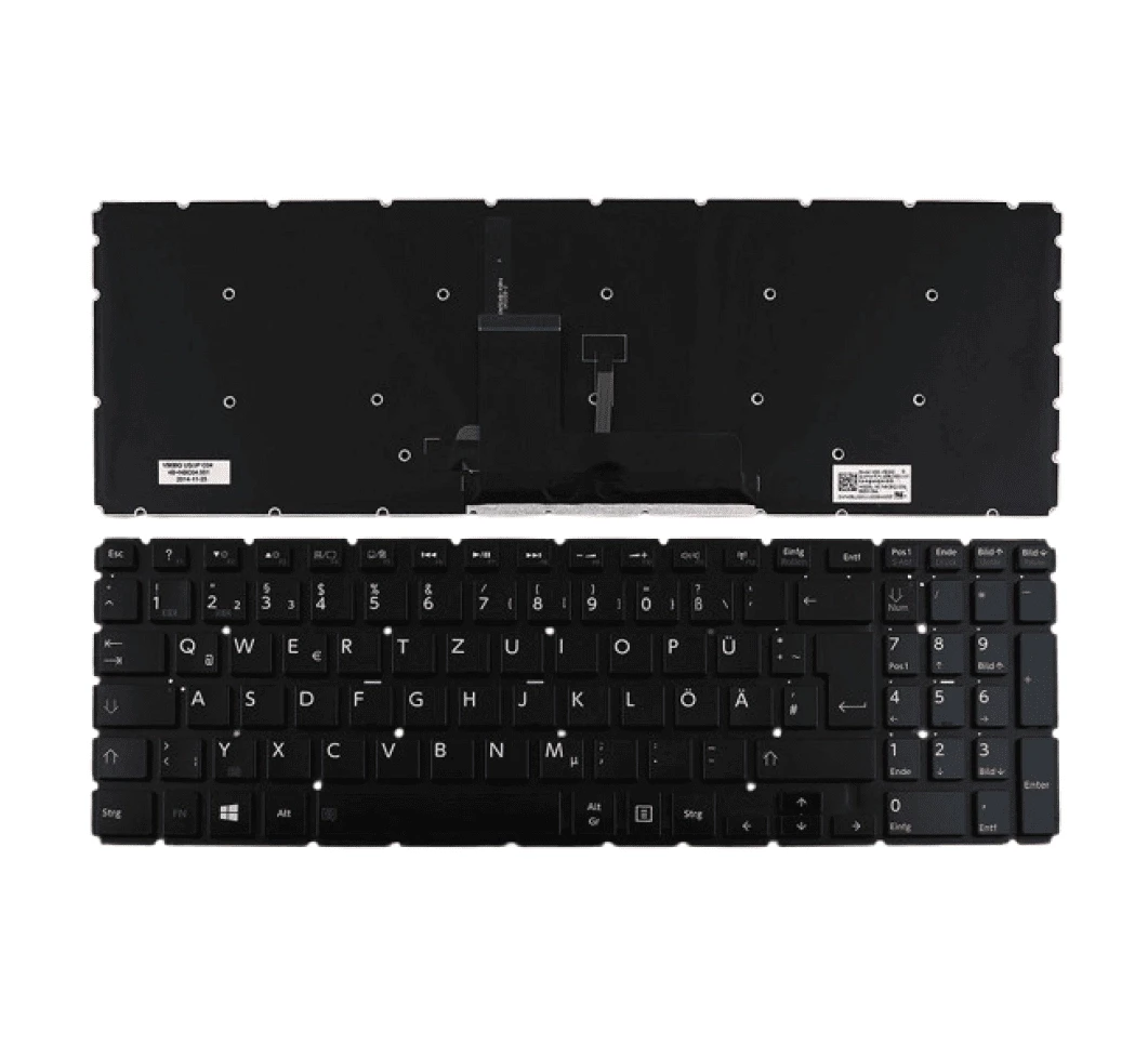 Laptop Keyboard For Toshiba Satellite L50-B, 9Z.NBCBQ.00G, L50D-B Series Laptops Big Enter