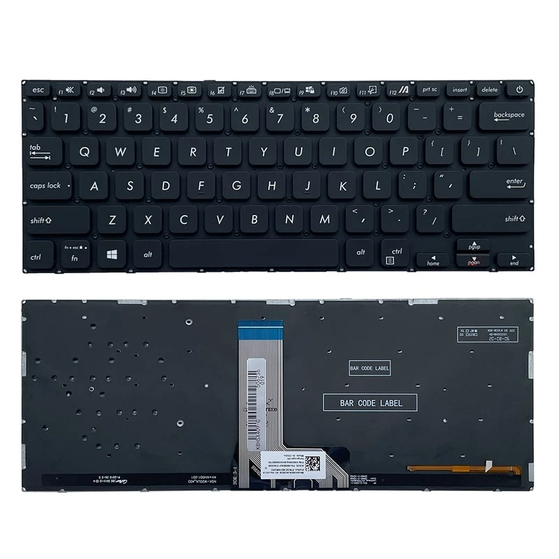 Laptops Keyboard for Asus X412, F412, A412 Series Laptops Care Original
