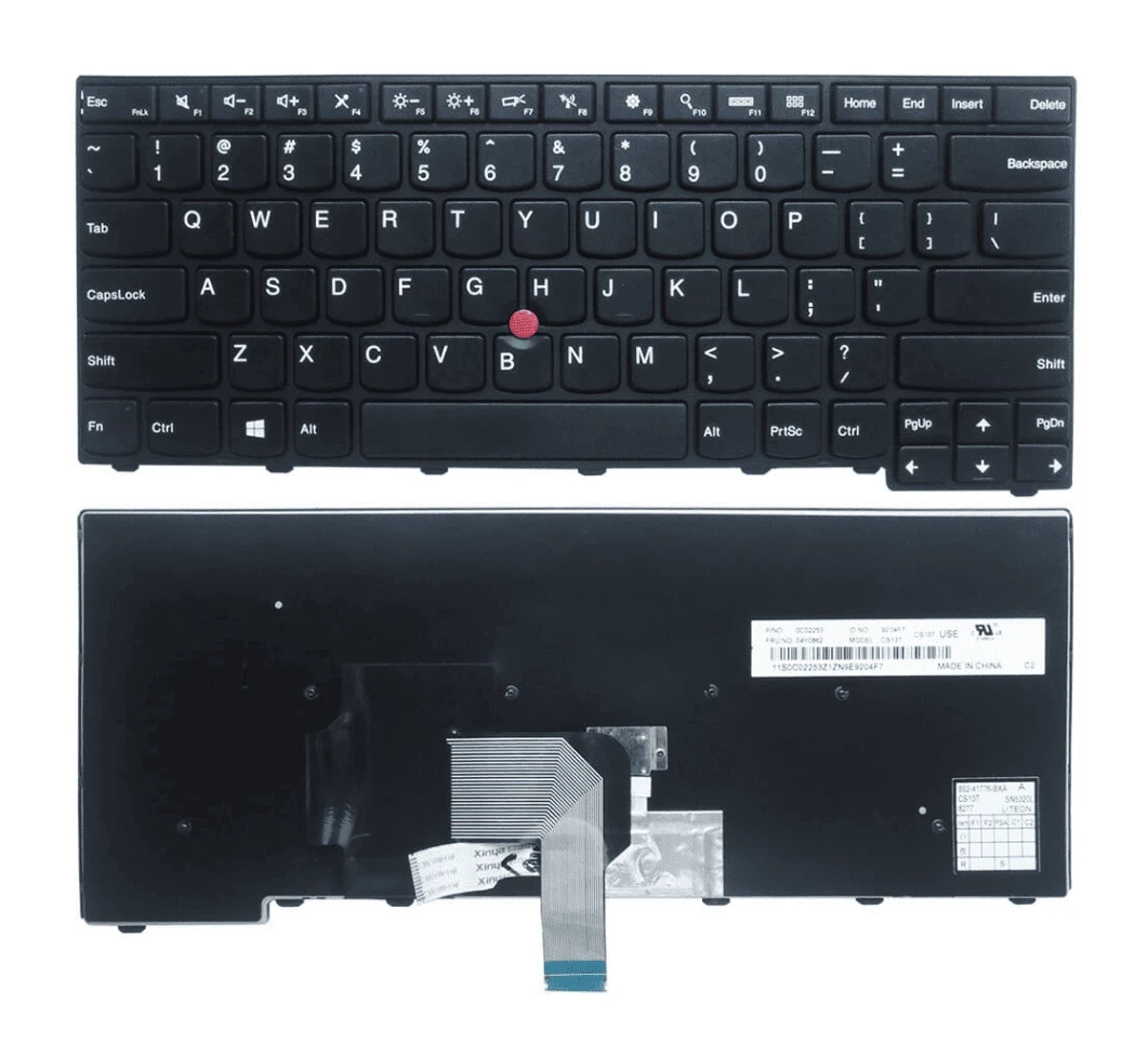 Laptop Keyboard For Lenovo ThinkPad T450, 04Y0892, T431S, T440, E440, E431 With Mouse Care Original