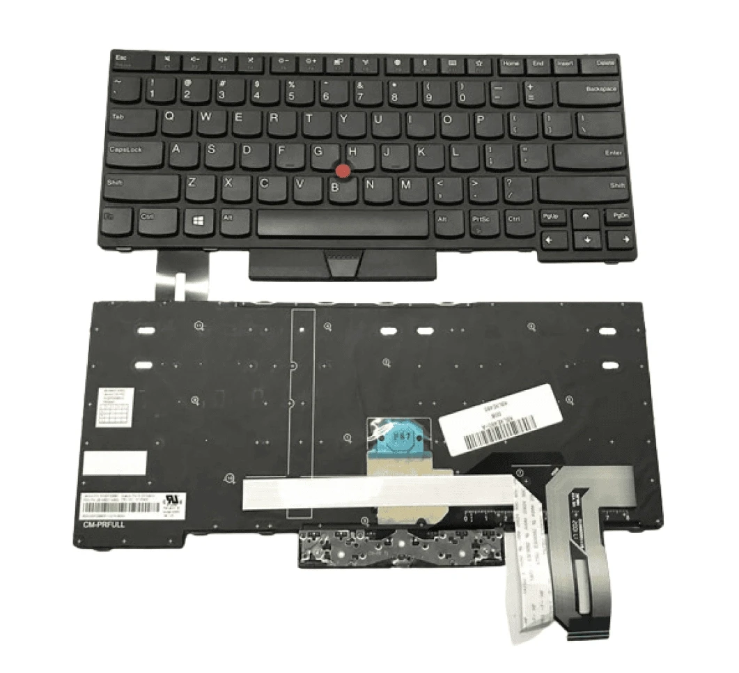 Laptop Keyboard For Lenovo E480, T480, E485, L480, R480, E490, L380, L490, E495 With Mouse Care Original