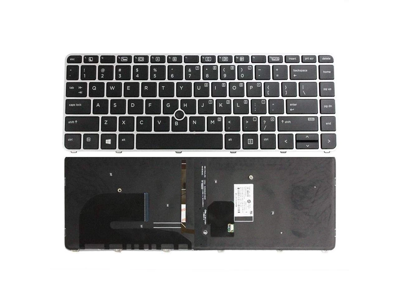 Keyboard for Hp 840 G3 Laptops With Backlight Mouse.