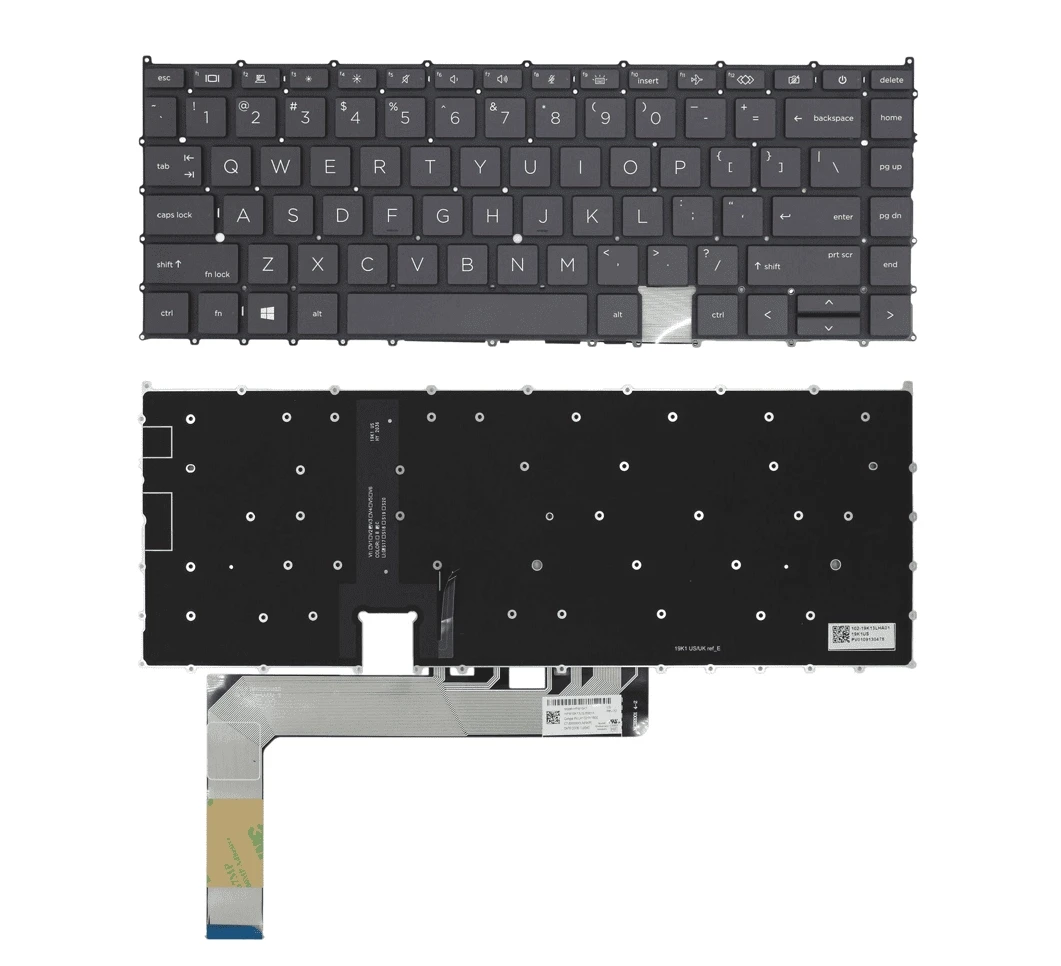 Laptop Keyboard For HP EliteBook x360 1040 G7, 1040 G8, 1030 G7, 1030 G8 With Backlight