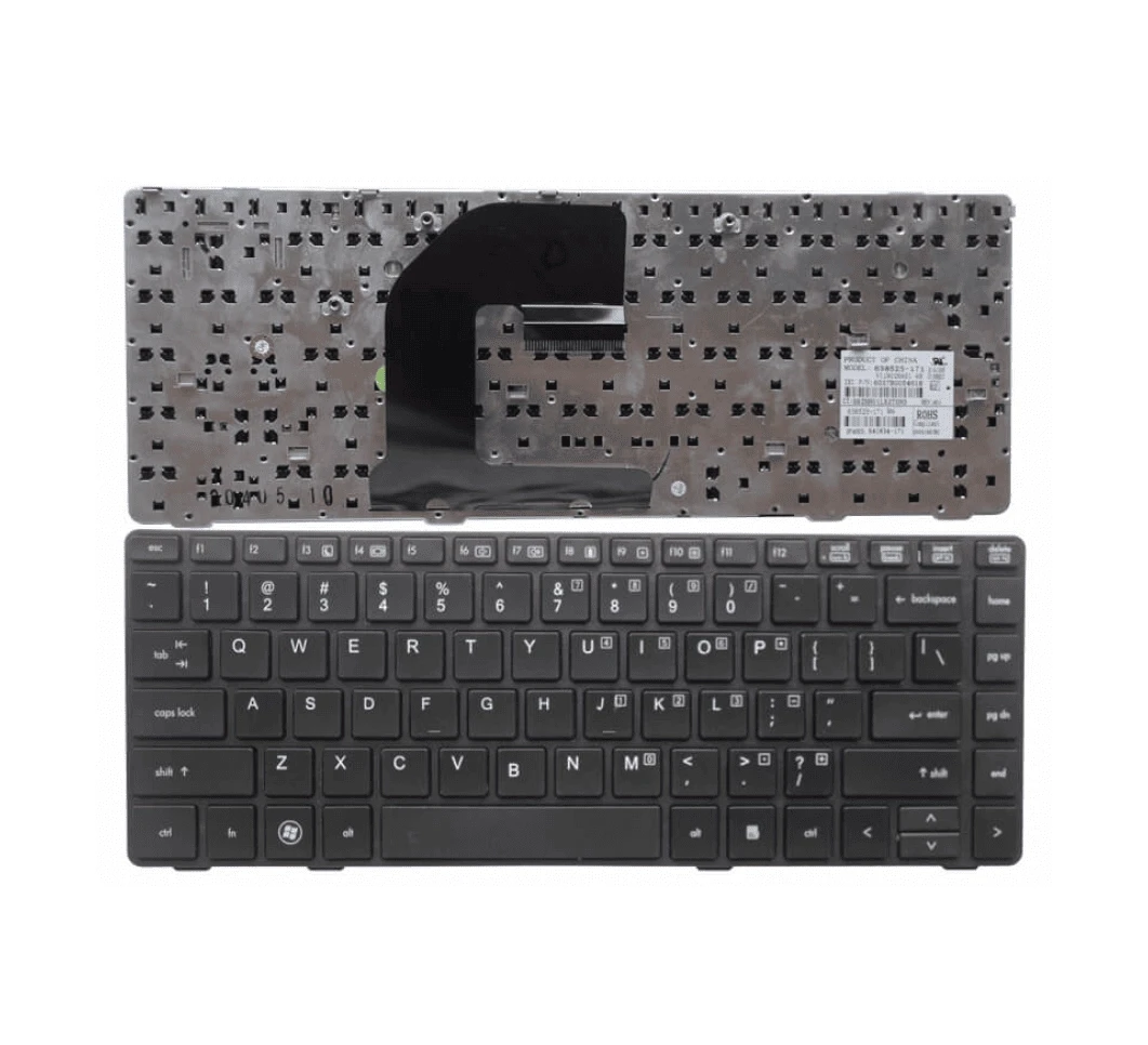 Laptop Keyboard For HP EliteBook 8460P, 635768-071, 8460W, 6460B, 6470, 8470 Laptops With Frame