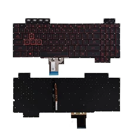 Laptop Keyboard for Asus TUF Gaming FX504, FX504GD, Flying Fortress FX80, FX80GM With Backlight