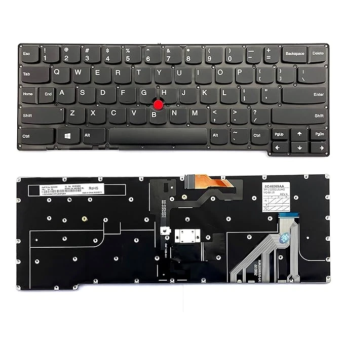 Laptop Keyboard for Lenovo ThinkPad X1 Carbon 2nd Gen 20A7, 20A8 With Backlight and Mouse