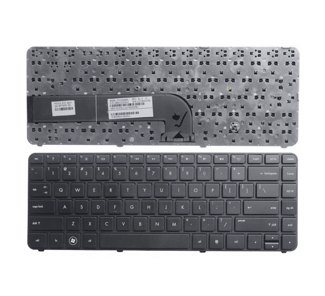 Laptop Keyboard For HP Pavilion DV4-5000, 676649-001, DV4-5300, DV4-5103, DV4-5215 Series Laptops