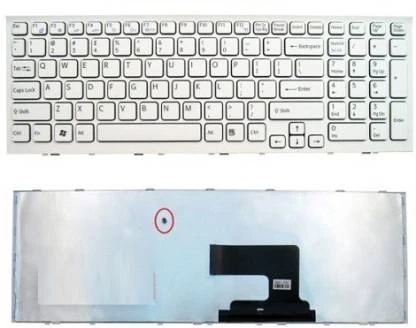 Laptop Keyboard For Sony Vaio VPC-EH VPCEH Series Laptops White