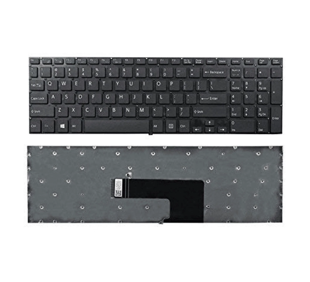 Laptop Keyboard For Sony Vaio SVF152, SVF153, SVF15 Series Laptops With Frame
