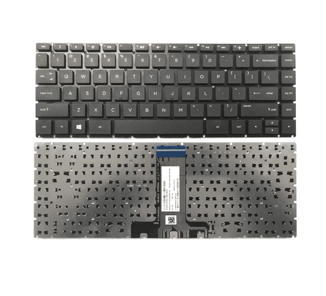 Laptop Keyboard For HP Pavilion 14-BS Series Laptops